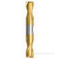 HSS 2 flute end mill double ends